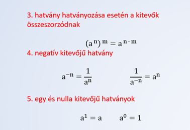 hatványozás